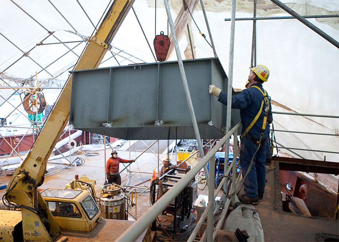 RAD Well Fabrication & Installation on the Ferry MV Quinsam