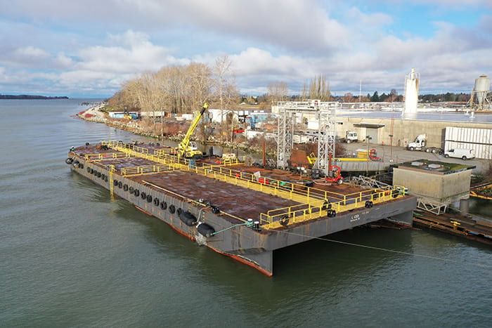 Woodfibre LNG Temporary Ferry Dock